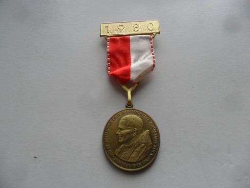 Zdjęcie oferty: Jan Paweł II  Niemcy  1980 rok  medal