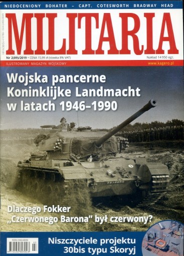 Zdjęcie oferty: "Militaria" Ilustr. mag. wojskowy 2019 nr 2(89)