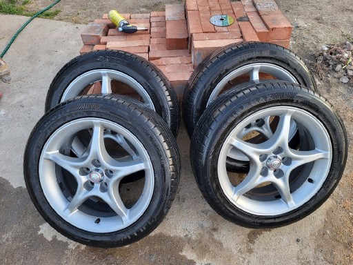 Zdjęcie oferty: Felgi aluminiowe Celica VII 16 5x100, opony letnie