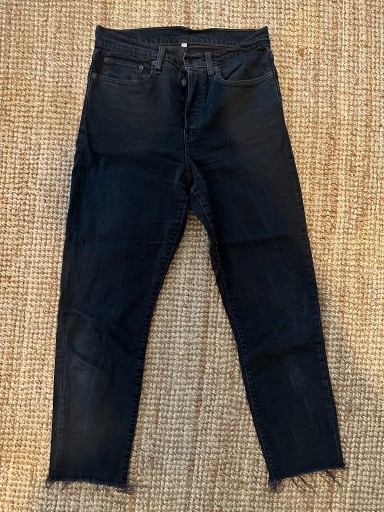 Zdjęcie oferty: Czarne spodnie Levi’s 501 skinny