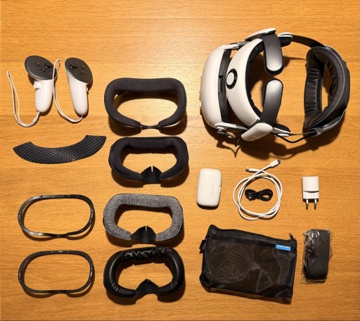 Zdjęcie oferty: Meta Quest 3 128GB + BOBOVR S3 Pro Super Strap, Case, interfejsy