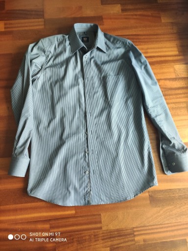 Zdjęcie oferty: Koszula Willsoor 39 szara w czarne paski rozmiar M