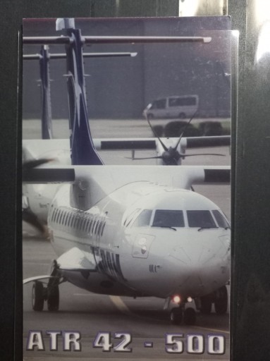 Zdjęcie oferty: Pocztówka Tarom Romanian Air ATR 42 -500