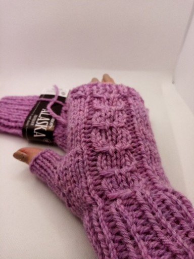 Zdjęcie oferty: Mitenki; rękawiczki; 100% wełna; handmade