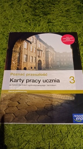 Zdjęcie oferty: Poznać przeszłość 3 Historia Karty pracy