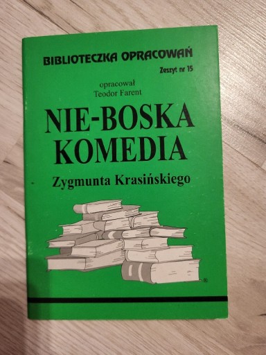 Zdjęcie oferty: NIE-BOSKA KOMEDIA Z. KRASIŃSKIEGO w pigułce