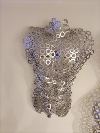 Zdjęcie oferty: Rzeźba 3D Korpus męski metaloplastyka 