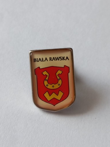 Zdjęcie oferty: Herb miasta i gmina Biała Rawska przypinka pin