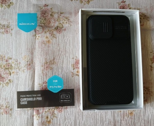 Zdjęcie oferty: ETUI PHONE PROTECTION CASE CAMSHIELD PRO CASE NILLKIN DO IPHONE 15 PRO MAX 