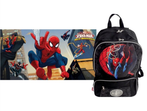 Zdjęcie oferty: Plecak szkolny dla chłopca + plakat SPIDERMAN