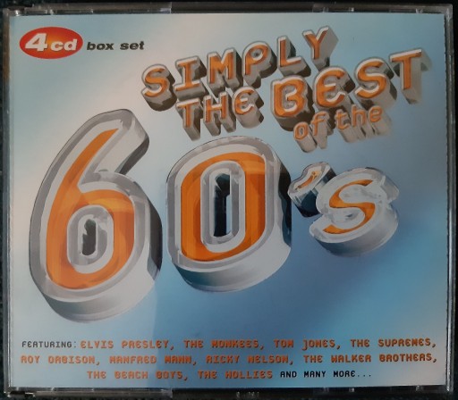 Zdjęcie oferty: Simply the best of the 60's (4 CD)