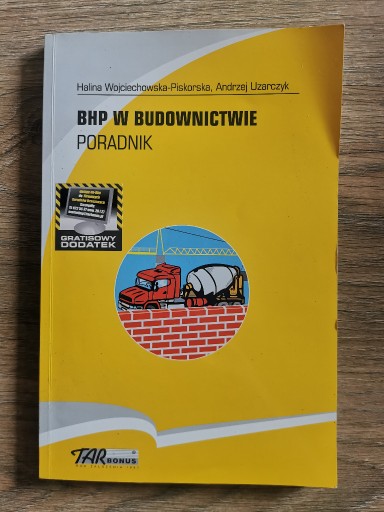 Zdjęcie oferty: BHP W BUDOWNICTWIE PORADNIK