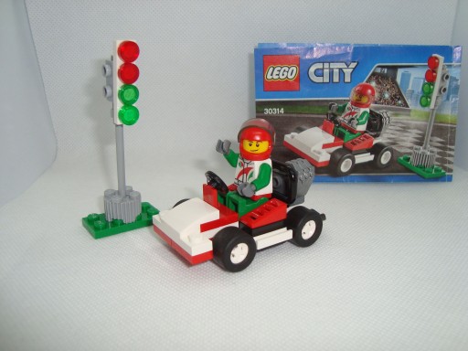 Zdjęcie oferty: LEGO CITY 30314 - GOKART WYŚCIGOWY + INSTRUKCJA