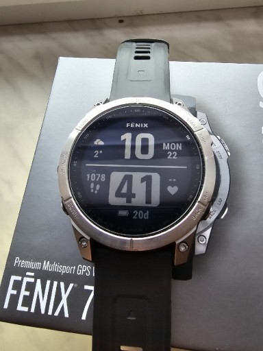 Zdjęcie oferty: Smartwatch Garmin Fenix 7 Gwarancji 4/2025 + extra