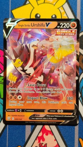 Zdjęcie oferty: Karta Pokemon TCG Single Strike Urshifu V (BST 85)