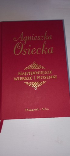 Zdjęcie oferty: "Najpiękniejsze wiersze i piosenki" Osieckiej A. 
