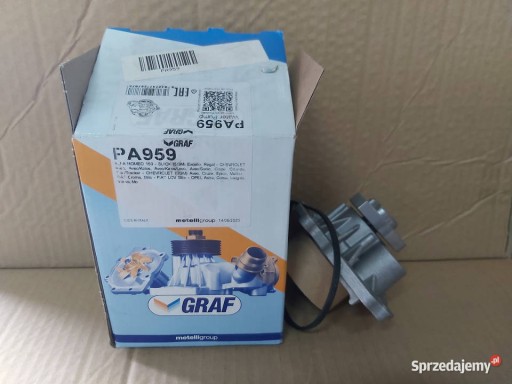 Zdjęcie oferty: Pompa wody Graff PA959 NOWA