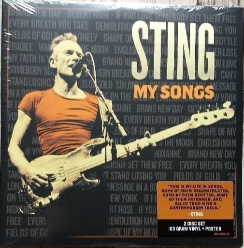 Zdjęcie oferty: Sting My Songs 2 x Winyl