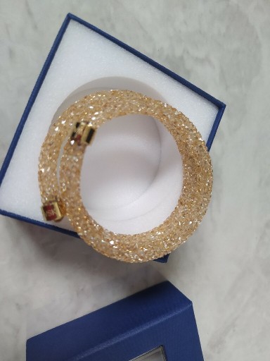 Zdjęcie oferty: Bransoletka Swarovski Crystaldust złota