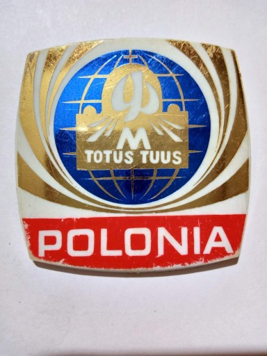 Zdjęcie oferty: Przypinka, TOTUS TUUS - Jan Paweł II, Polonia