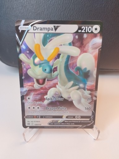 Zdjęcie oferty: Karta Pokemon Drampa V 128/172 (Brilliant Stars)