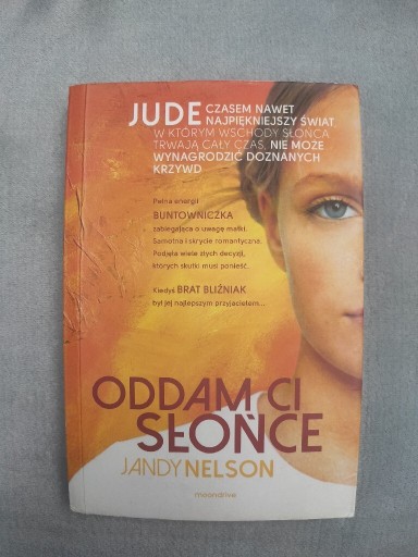 Zdjęcie oferty: Oddam ci słońce - Jandy Nelson