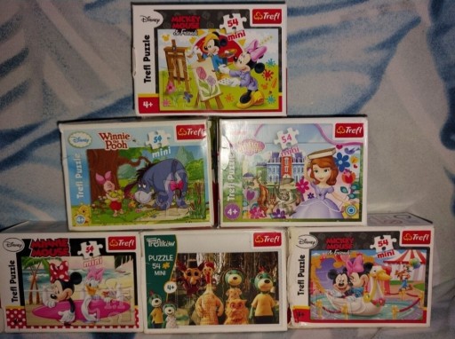 Zdjęcie oferty: Zestaw puzzli trefl Zosia Puchatek Trefliki Mickey