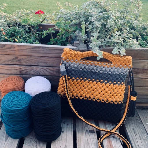 Zdjęcie oferty: Torebka damska handmade makrama bag