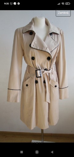 Zdjęcie oferty: Beżowy płaszcz Dorothy Perkins XL