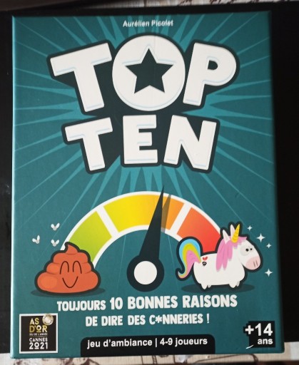 Zdjęcie oferty: Gra Top Ten Jeu d’ambiance