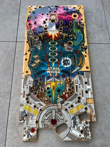 Zdjęcie oferty: Star Wars Episode I Pinball 2000 PLAYFIELD STAN JAK NA FOTO
