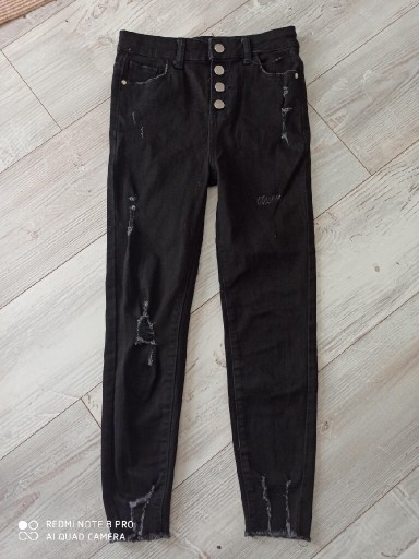Zdjęcie oferty: Nowe spodnie skiny jeans Denim 140cm Fajny Fason