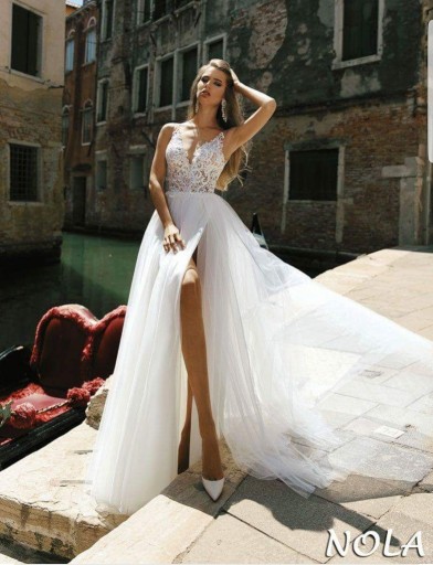 Zdjęcie oferty: Suknia ślubna Anna Sposa model Nola (Ivory)