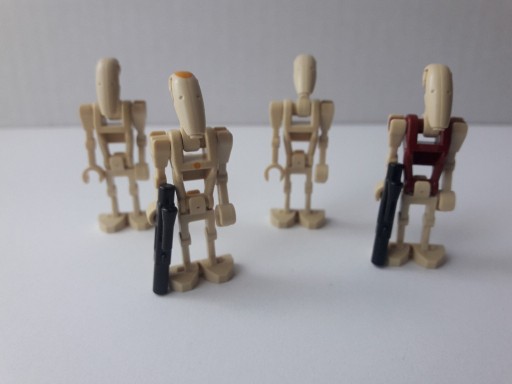 Zdjęcie oferty: Lego Star Wars sw0415 Battle Droid Commander + sw0096 + sw0001c