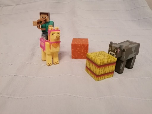 Zdjęcie oferty: Minecraft figurka Steve i lama 