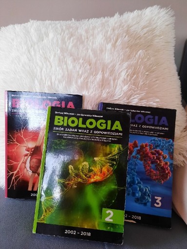 Zdjęcie oferty: Zbiory zadań z biologi - Witowski 