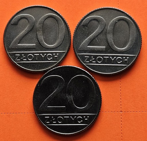 Zdjęcie oferty: 20 złotych 1990 Miedzionikiel 