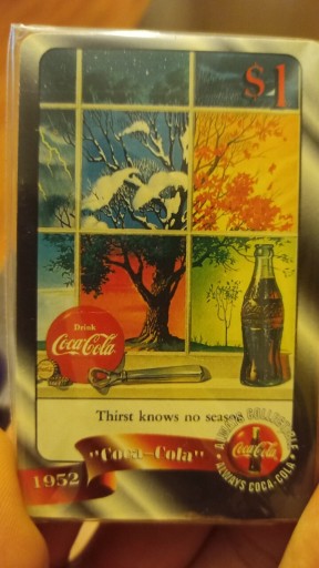 Zdjęcie oferty: COCA-COLA Karty telefoniczne USA.Rok 1996