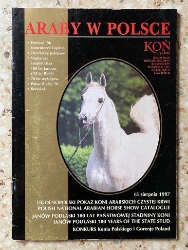 Zdjęcie oferty: Araby w Polsce 1997 Koń Polski konie arabskie