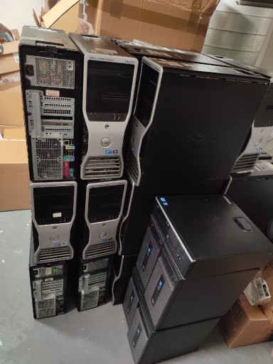 Zdjęcie oferty: 20 x Dell t3500 xeon 4 rdzenie 4-12 GB ram Win 10