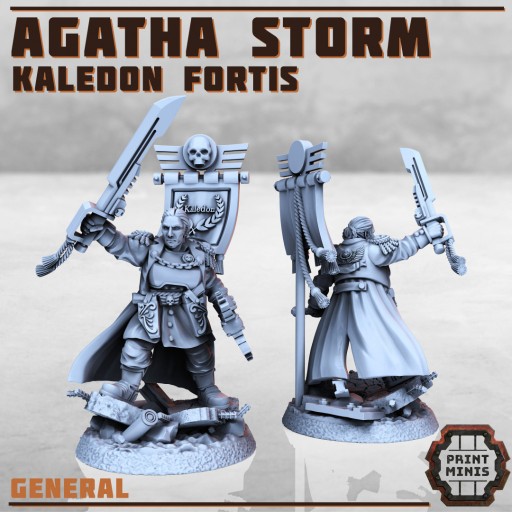 Zdjęcie oferty: Agatha Storm - Kaledon Fortis Generod Print Minis
