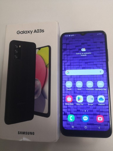 Zdjęcie oferty: Samsung Galaxy A03s, komplet. 