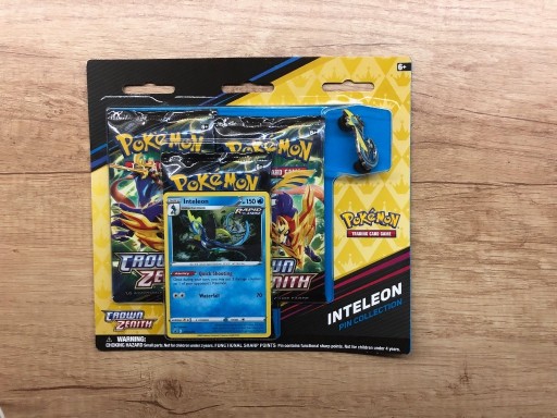 Zdjęcie oferty: Pokemon Crown zenith Inteleon pin collection 