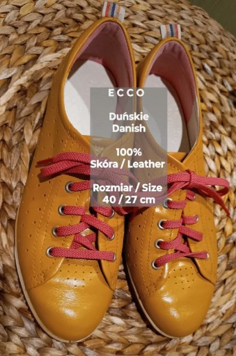 Zdjęcie oferty: ECCO Damskie buty sportowe, 100% Skóra, 40 / 27 cm