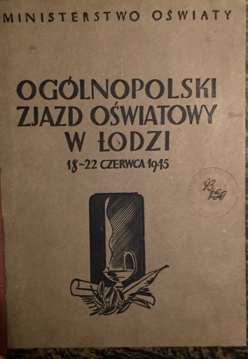 Zdjęcie oferty: Ogólnopolski zjazd oświatowy w Łodzi 1945