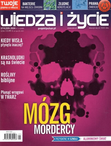 Zdjęcie oferty: Wiedza i Życie nr 1/2024 - styczeń 2024