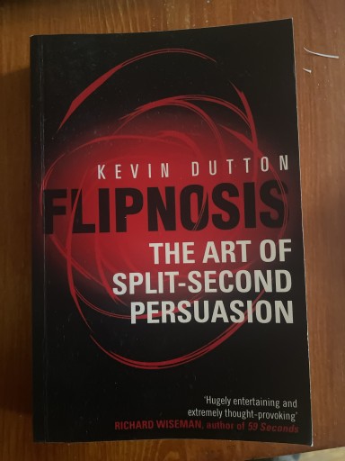 Zdjęcie oferty: Flipnosis. The art of split-second persuasion