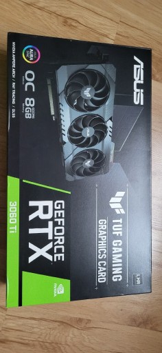 Zdjęcie oferty: ASUS TUF Gaming Geforce RTX 3060 Ti 