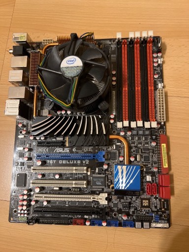 Zdjęcie oferty: używana, sprawna płyta P6T DELUXE V2 z procesorem intel core i7 920