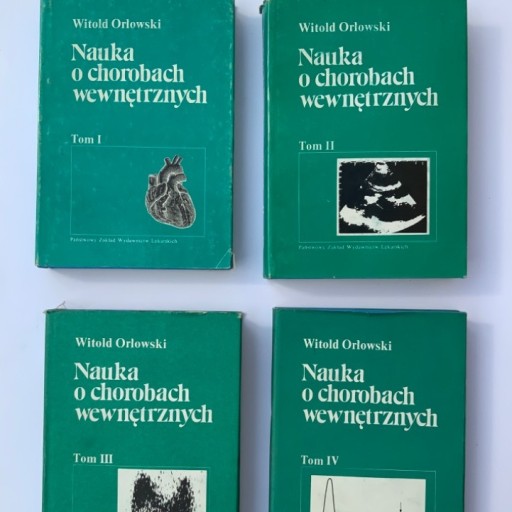 Zdjęcie oferty: NAUKA O CHOROBACH WEWNĘTRZNYCH, tomy I-IV